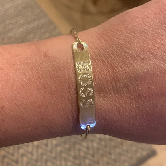 Boss Bracelet - 24k gold with diamonds